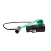 HangTon Audio Cable for Canon C70, Blackmagic BMPCC 4K 6K Pro Camera, Video Assist Monitor Microphone, Mini XLR TA3M To XLR 3-Pin, 30cm