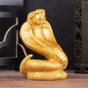 2026 Year Of The Snake Figurine Simulation Snakes Ornaments Animal Resin Statue Chinese Style Tabletop Feng Shui Lucky Crafts