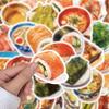 30PCS Japanese Snack Series Stickers Packaging Decoration Stickers Phone Cases Laptop DIY Personalized Waterproof Stickers