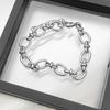 Elegant Titanium Steel Bracelet for Women - Luxury Fashion Jewelry Accessory