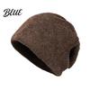 Polyester Knit Beanies for Women Winter Women Thick Slouchy Skull Cap with Diamond Thickened Knitted Texture Soft Warm Cozy Casual Hat Outdoor