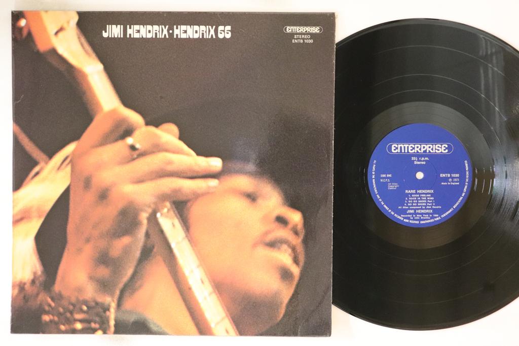 LP Record JIMI HENDRIX - Hendrix 66 ENTB1030 Enterprise 1973 UK Rock Used