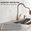 Large Silicone Placemat Dish Drying Mat Kitchen Draining Table Drain Mat Sink Non-slip Pad Durable
