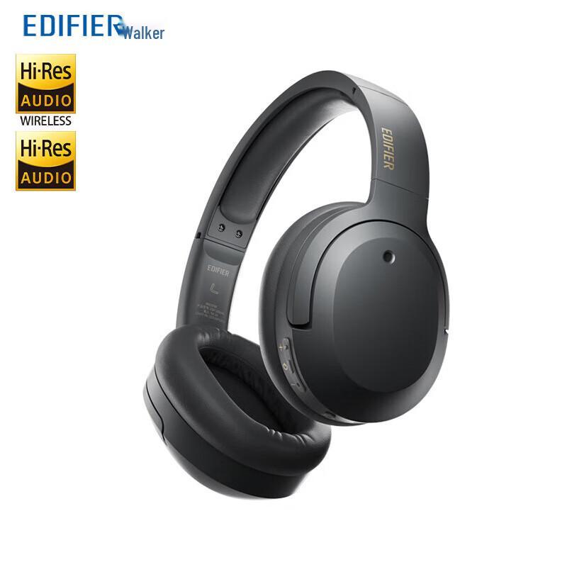 Edifier W820NB Dual Gold Active Noise Cancelling Wireless Headphones