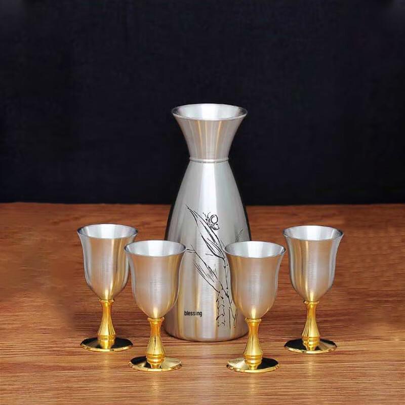 

Liao Da Qile Tin Wine Set