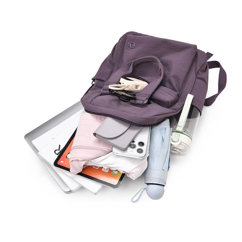 Schoolbag Japanese and Korean college students schoolbag casual versatile handbag dopamine schoolbag 1011 new large-capacity backpack