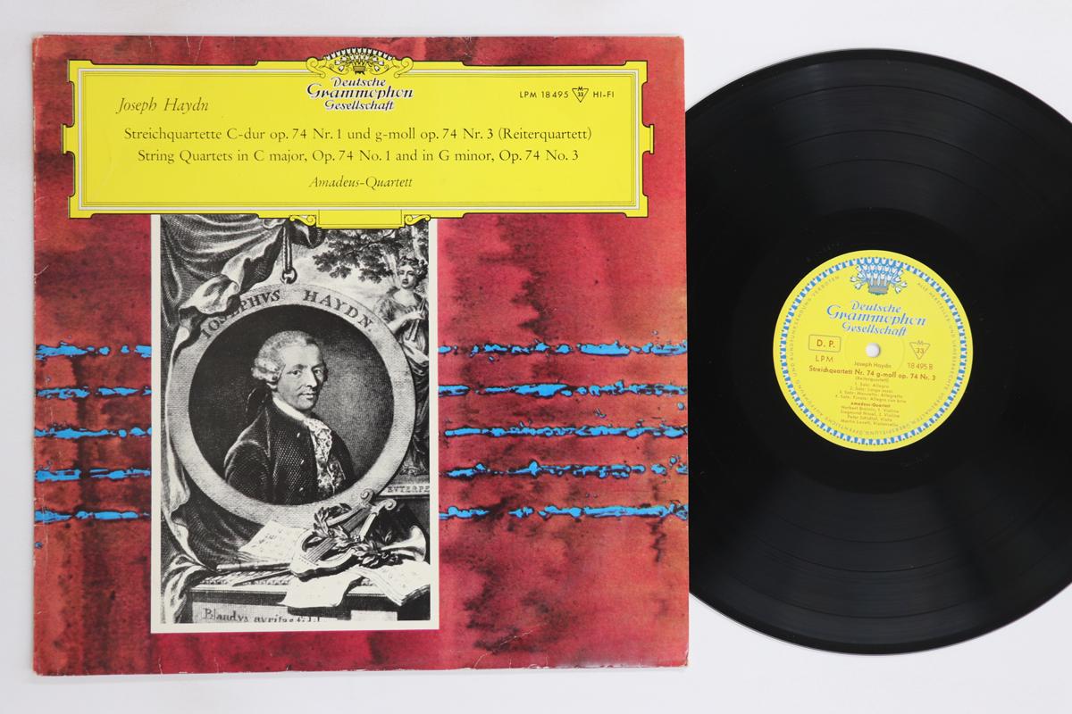 

LP Пластинка AMADEUS QUARTETT - Гайдн Струнный квартет №72 до мажор / LPM18495 DEUTSCHE GRAMMO 1960 Германия Классика Б/У