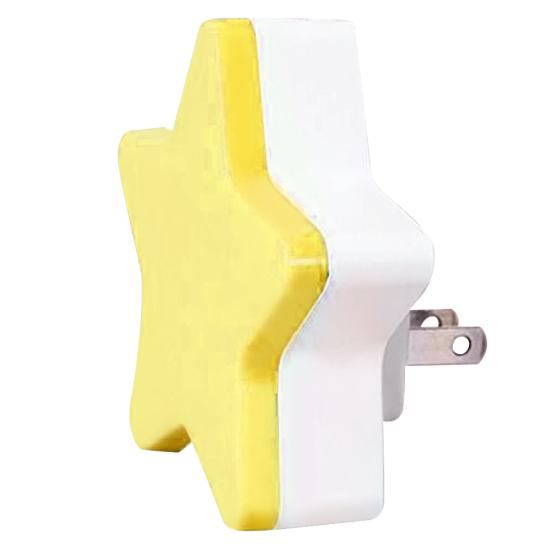 EU/US Plug Star LED Night Light Sensor Control Decoration Lampă de dormit pentru bebeluși