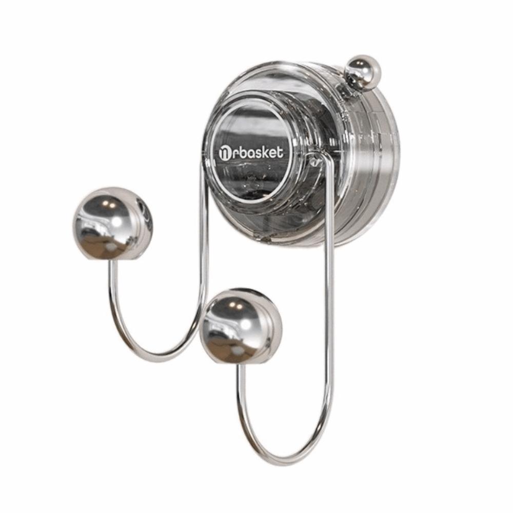 

Самоклеящаяся вешалка для одежды INS Стойка для хранения одежды Многоцелевые крючки на присосках Кухня серый