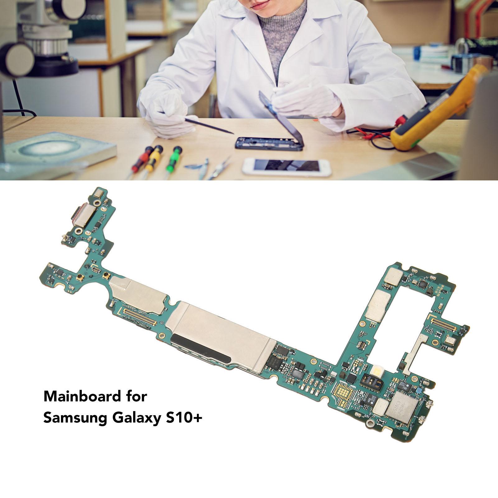 

128 ГБ материнская плата разблокированная материнская плата сотового телефона логическая плата пластина для Galaxy S10+
