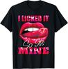 Love Puns I Licked It So Its Mine Dating Png T-Shirt