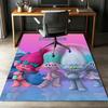 Custom Name Trolls Printed Carpet,Rug for Office Chair Living Room Bedroom Kitchen Room Decor Gifts.