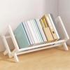 Burr Free Wood Book Display Shelf Bamboo Desktop Bookshelf Magazine Storage Rack  Stationery