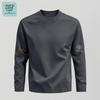 Jeanswest Life Men's Loose Fit Cotton Crewneck Long-Sleeve Tee