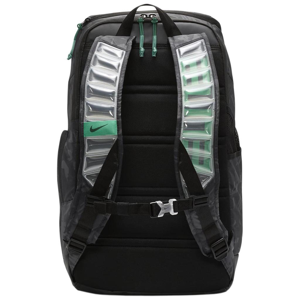 Nike Hoops Elite Pro Basketball Backpack Men Coal Black/Athletic Green FN0943-010