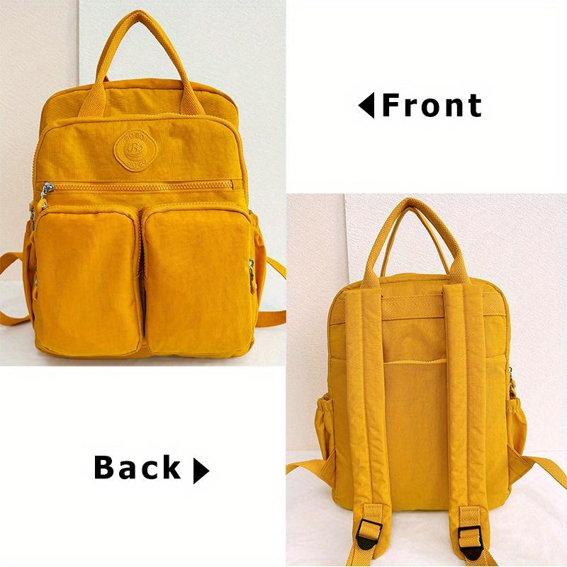 Large Capacity Backpack for Women Multi-pockets Nylon Women's Bag Causal Waterproof School Bags Laptop Backpack Stylish Backpack