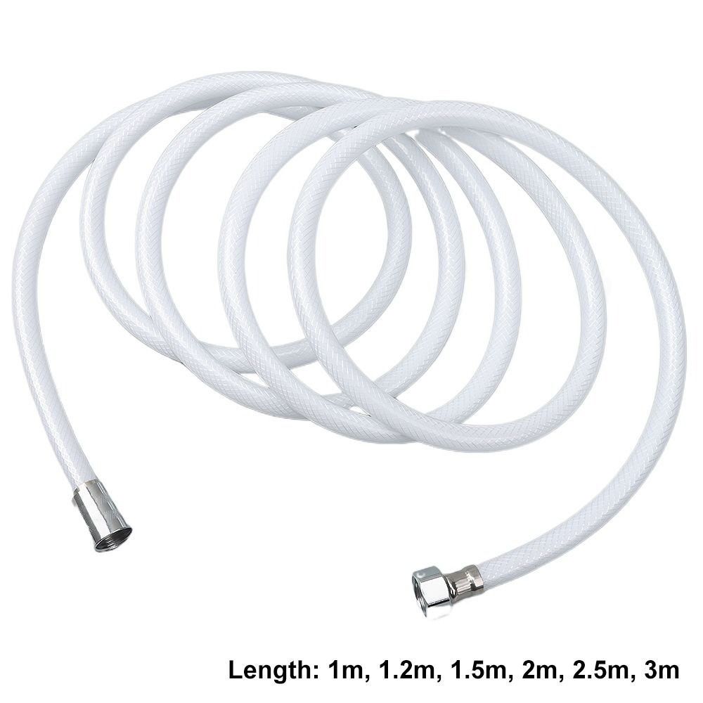 Rura przedłużająca prysznicowa z PVC Wodoodporna rura natryskowa Wąż do ręcznej słuchawki prysznicowej Dom