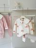 Children's Early Spring Pajama Set 2026: Girls' Lycra Cotton Cartoon Homewear.