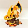 Pokemon Pikachu Charmander Charmeleon Charizard Three Form Evolution GK Anime Figures Toys Model Kids Gift