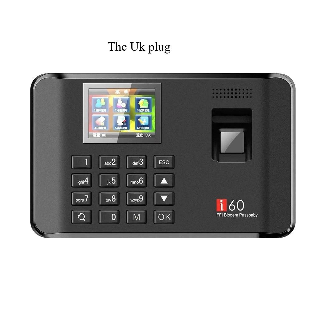 Biometric Fingerprint Attendance Machine Multi-Functional Employee Clock In/Out System Recording for Administrative Financial