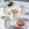 Cute Graffiti Coffee Mug Mate Cup Cute and Different Cups Ceramic Mugs Free Shipping Thermo Coffee Cup To Carry Christmas Gift