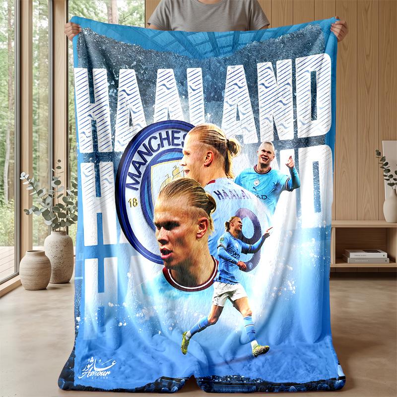 Game Theme Blanket Soft Flannel Blanket Plush Throw Blanket Cozy Sofa Bed Blanket for Home Decor