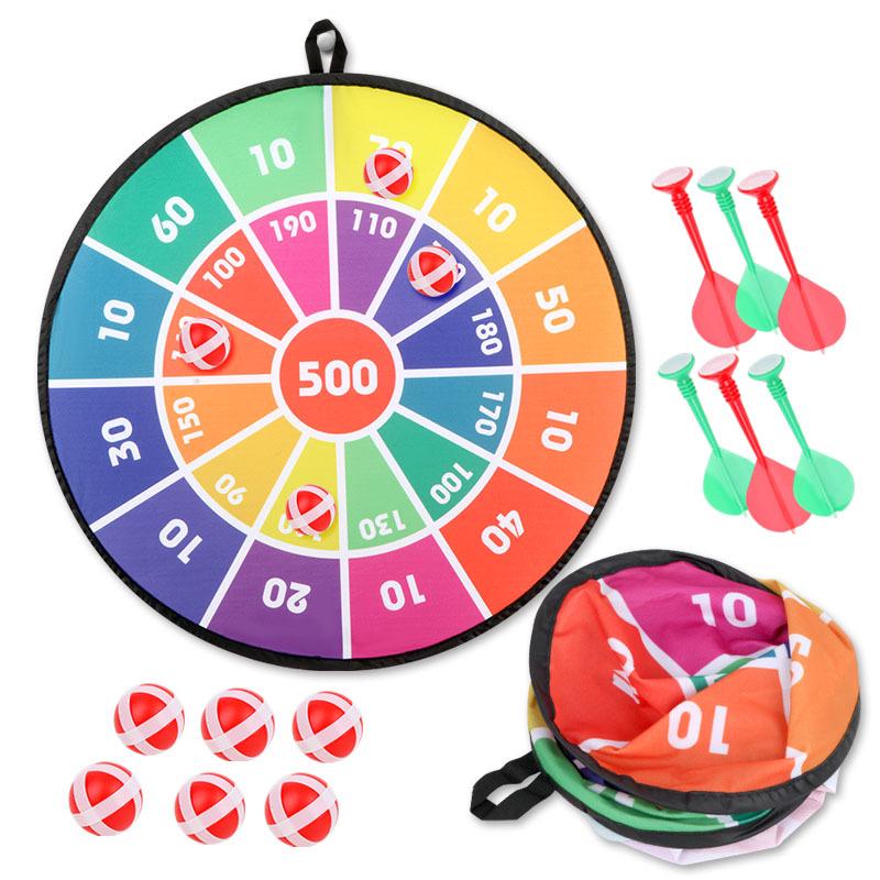 Children's Outdoor Sticky Ball Dartboard Game Set