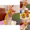Caribia Capybara Keychain With Resin Material For Backpack Decor And Gift