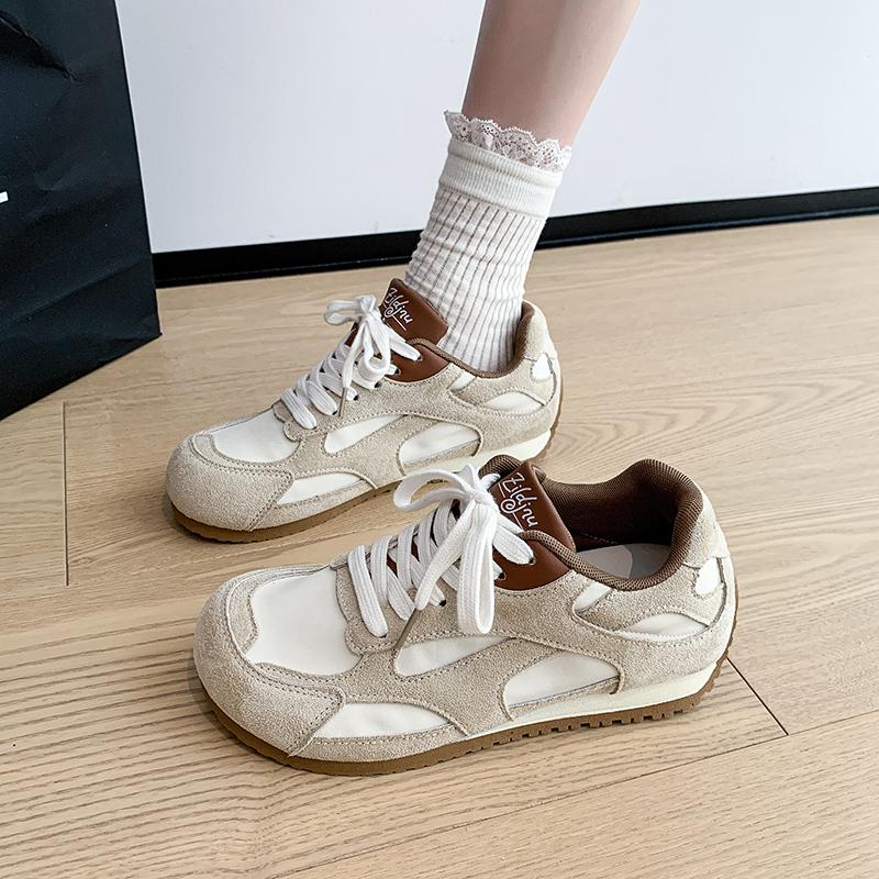 Fashion Casual Forrest Gump Women's Shoes Soft Bottom Not Tired Feet Casual Shoes Spring and Summer New Colorblocking Running Sneakers