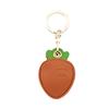 Bamen Bug Club Cartoon Access Control Card Leather Case Keychain Creative Cute Girl Key Pendant Bag Hanging Personalized Gifts