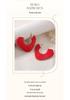Exaggerated Retro C-Shaped Maillard Weave Stud Earrings: Light Luxury with a High-End, Sophisticated Temperament