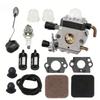 Replacement Carburetor With Air Filter For FS55 FS75 For FS80 FS85 HS75 HS80 HS85 HL75 Brush Cutter Engine Repair Parts