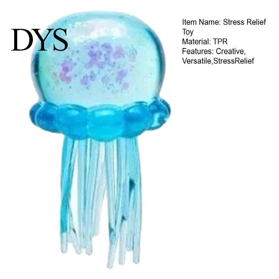 Classroom Sensory Toy Octopus Gummy Ball Stress Relief for Kids Adults Soft TPR Squeeze Party Favor with Swinging Tentacles Portable Anxiety