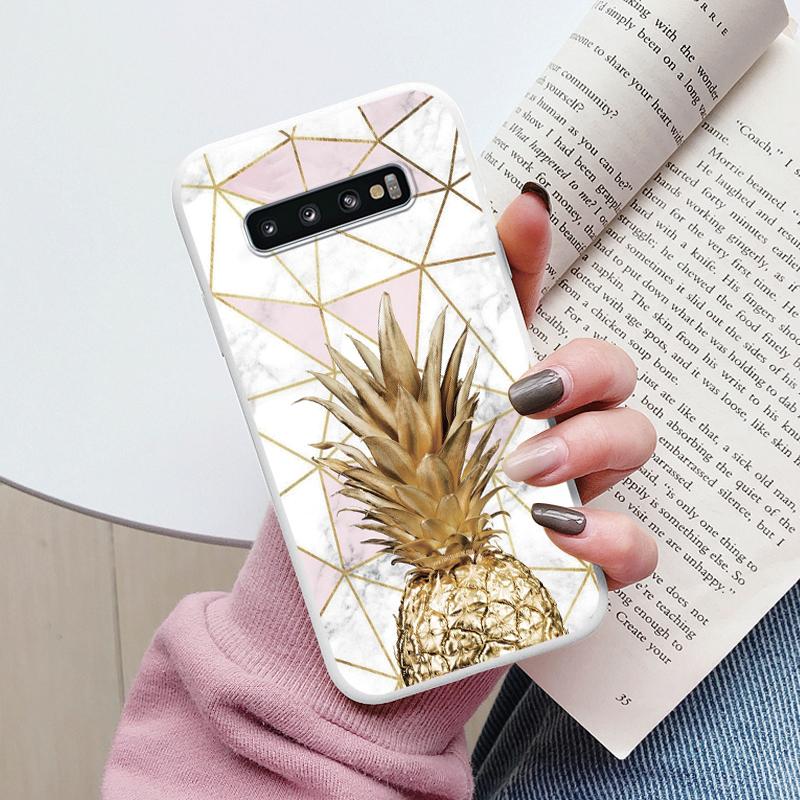 Color Luxury Marble Case For Samsung Galaxy S10 S 10 Plus S10E Fundas Soft TPU Protection Back Cover For Samsung S10 Shockproof