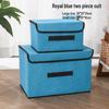 Fabric Wardrobe Storage Box 2-Piece Set
