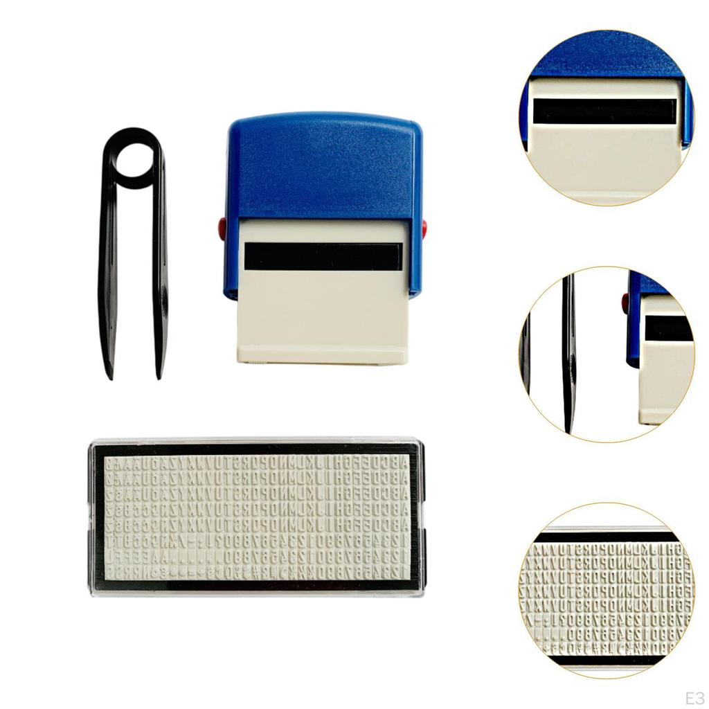 DIY Benutzerdefinierter Stempelset-Druck für die Schule