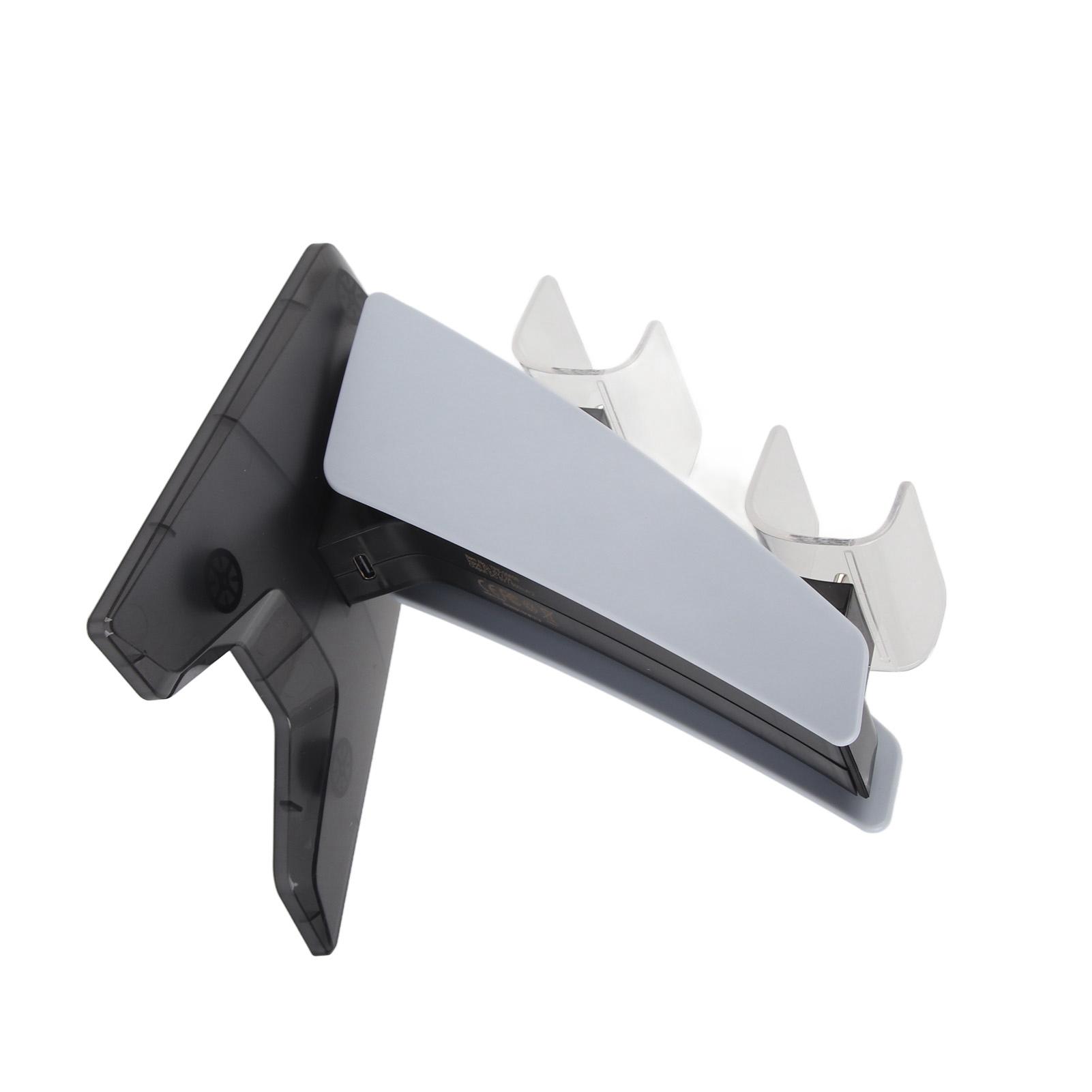 

Для PS5 контроллер зарядная станция беспроводной контроллер зарядная станция с двумя портами с белый