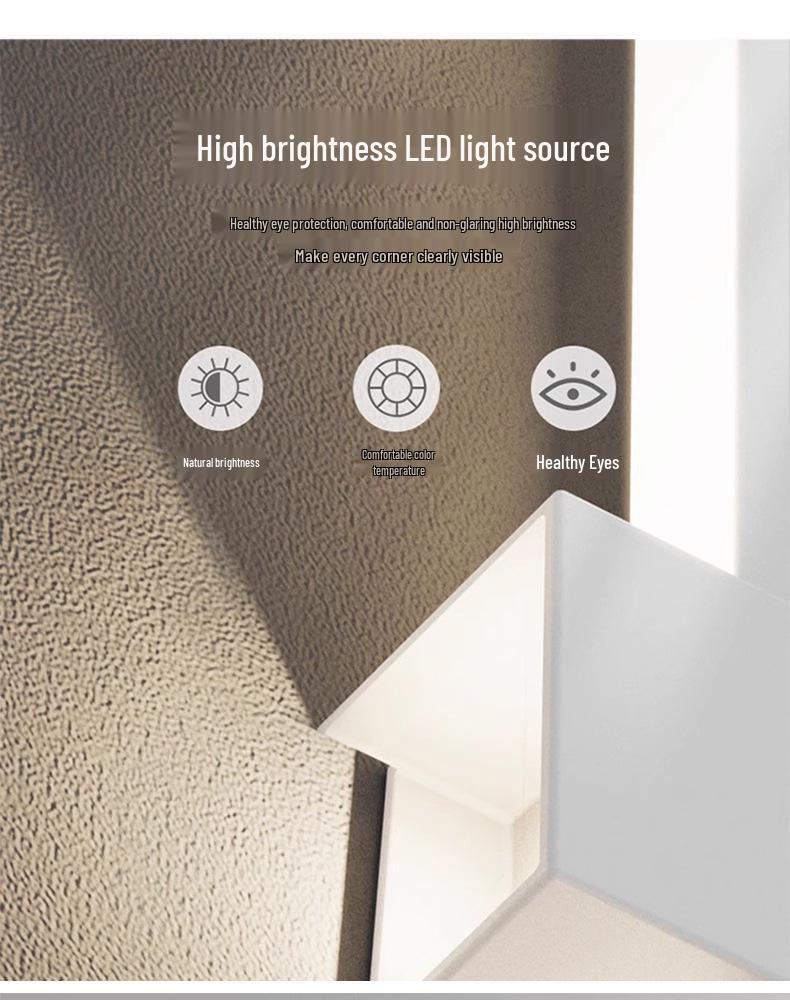 Modern Designer Wall Sconce: Stylish Bedside or Living Room Lighting