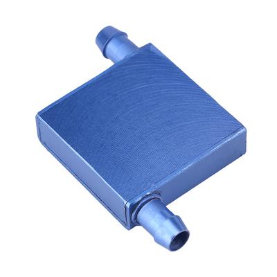 Bloco de resfriamento de água de alumínio, dissipador de calor de água líquida para CPU industrial 40x40x12mm