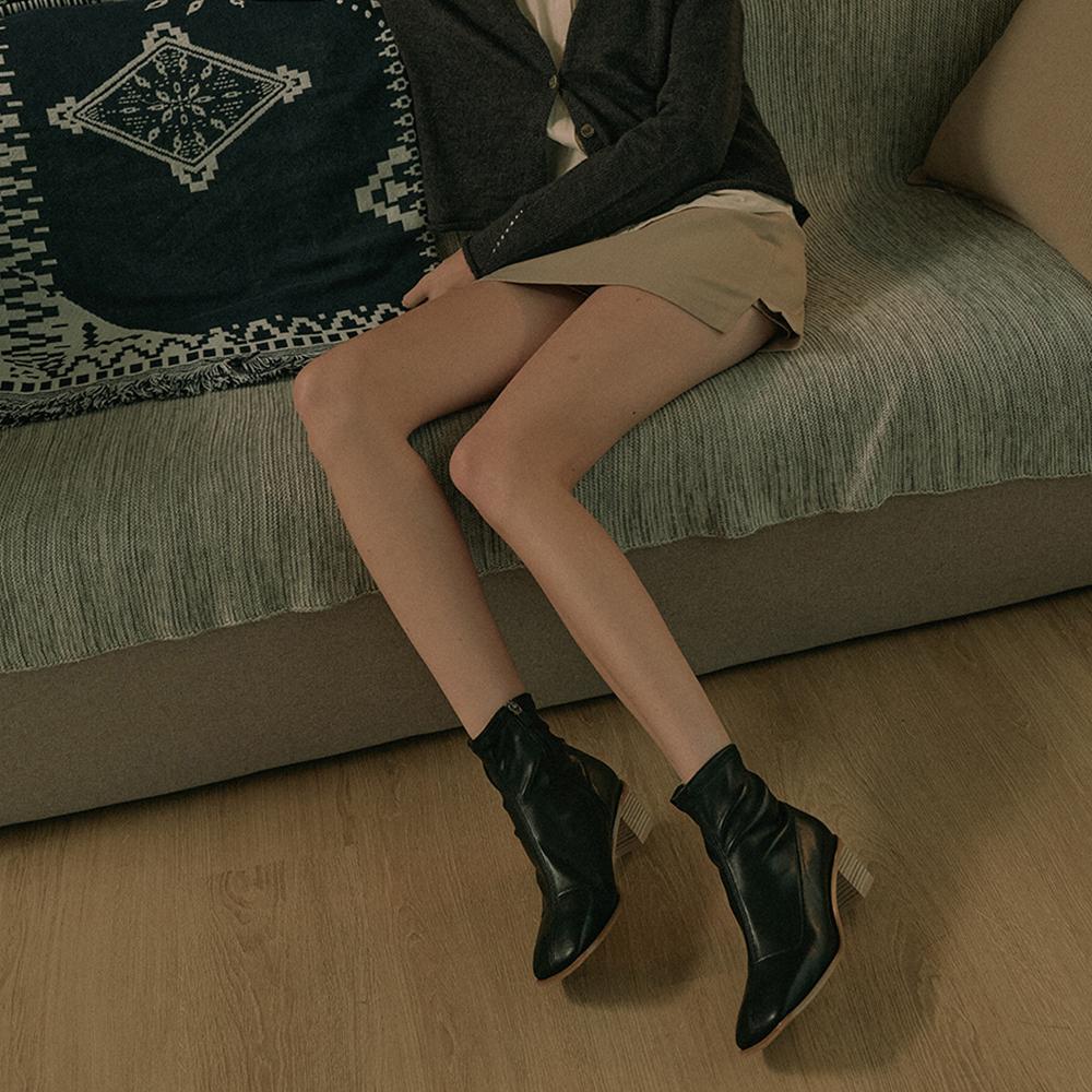Kerrijade Wood Socks Boots_Black