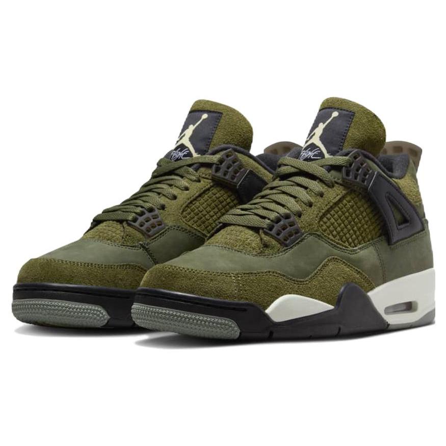 New JORDAN 4 Retro Se Craft Medium Olive FB9927-200