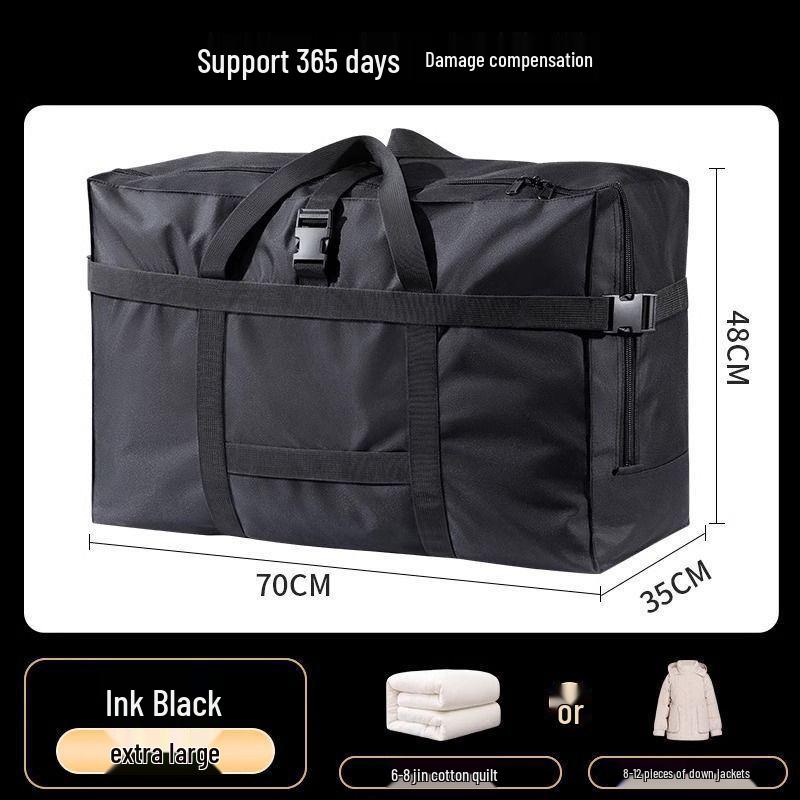 Durable Oxford Cloth Moving & Storage Bag - Large Capacity, Thickened for Travel & Quilt Organization