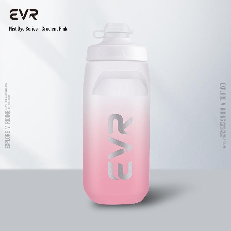 EVR Colorful Lightweight Plastic Cycling Water Bottle for Mountain & Road Bikes