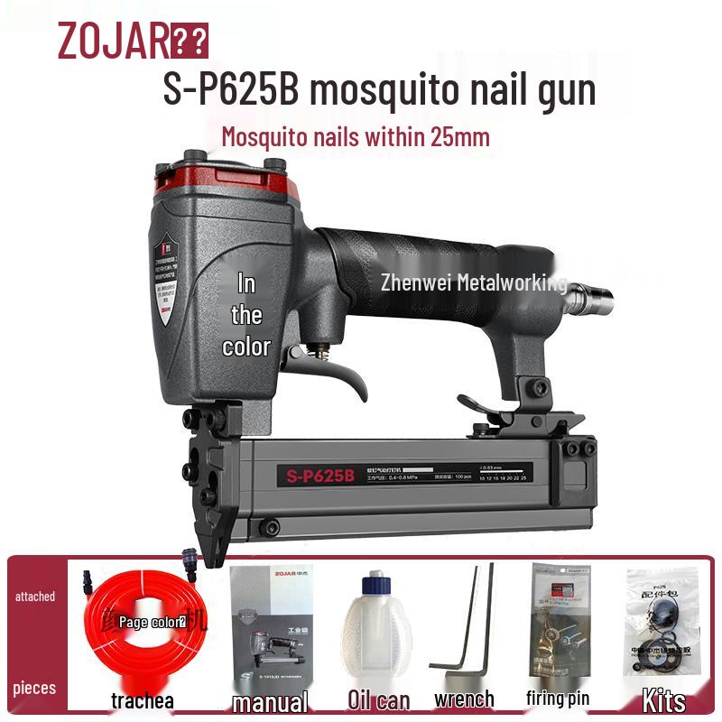 Fine Head Brad Nailer P625B & P630C for Woodworking and Photo Frame Decoration