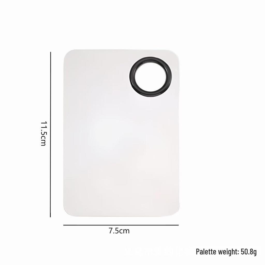 Make-up Foundation & Concealer Mischpalette aus Edelstahl mit Spatel