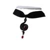 Gothic Black Snake Red Crystal Pendant Velvet Choker Necklace