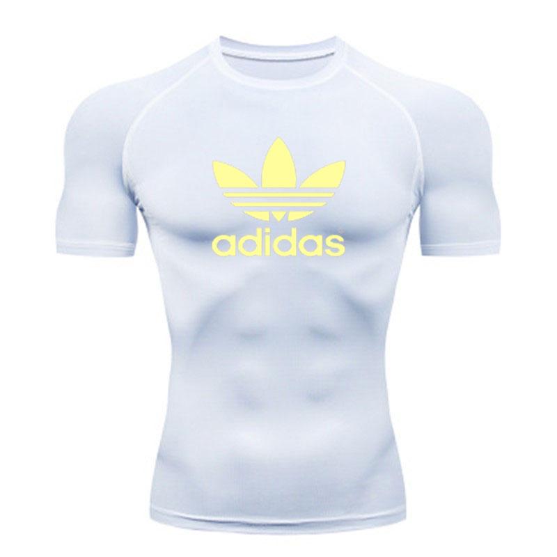 Men's Quick Dry Compression Workout T-Shirt Breathable Stret