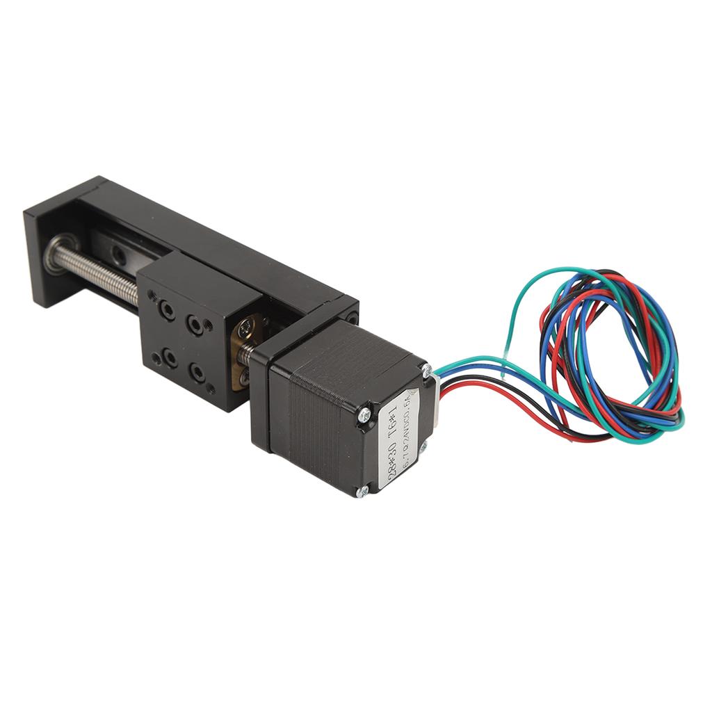 Mini Linearführungsschlitten Aktuator Schrittmotor Bewegungstisch 50mm Hub DIY CNC-Frästeile