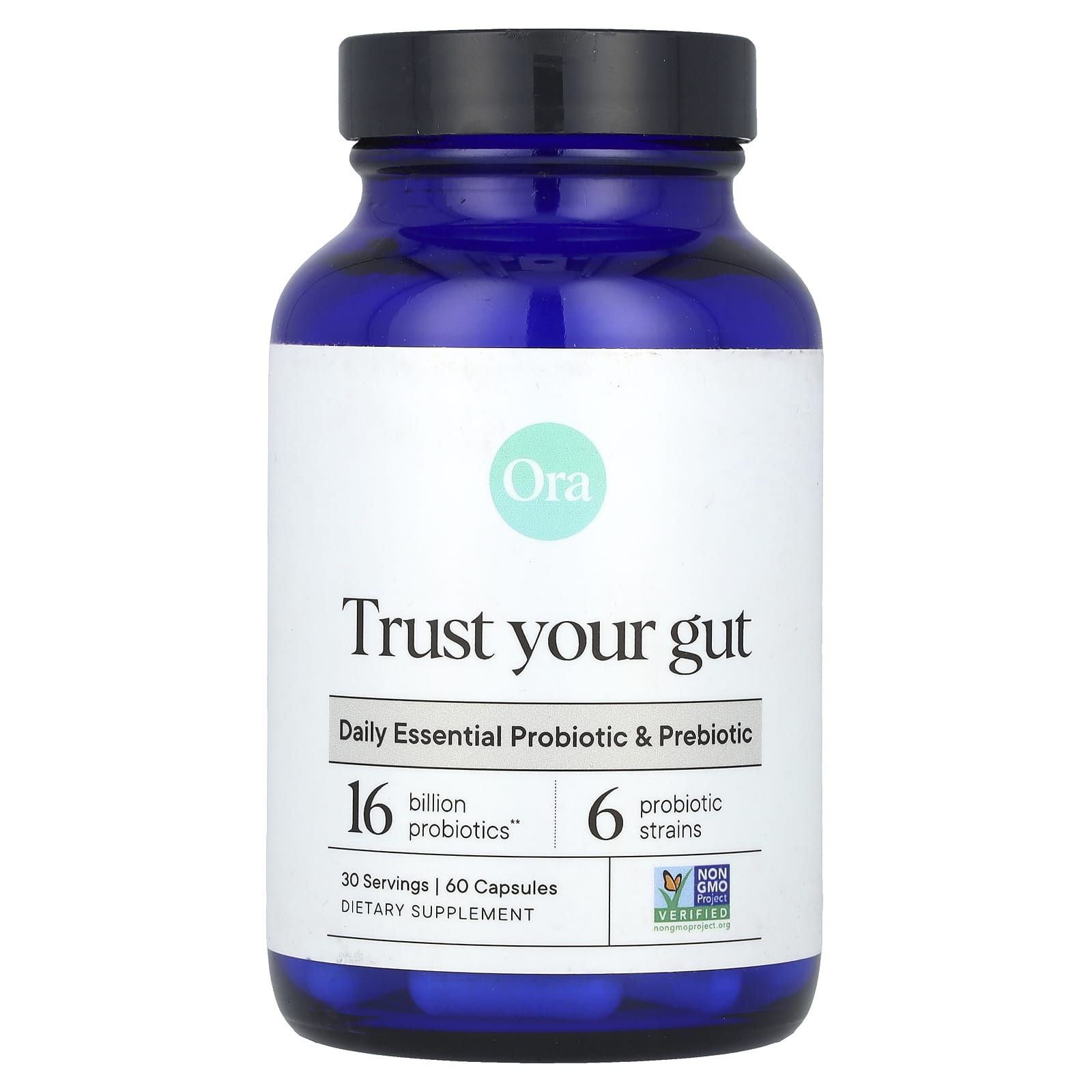 

Trust Your Thing, Daily Essential Probiotic & Prebiotic, 16 Billion, 60 Capsules