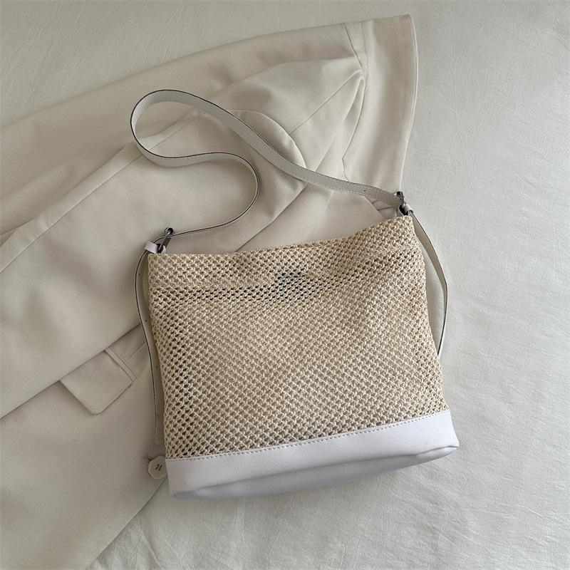 New Simple and Fashionable Shoulder Bag Casual Summer Fashion Large Capacity Simple and Fashionable Tote Bag Crossbody Bag